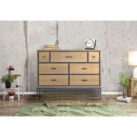 Pojemna komoda z szufladami od Mauro Ferretti - jeden z niezbędnych mebli do przechowywania w Twoim domu!