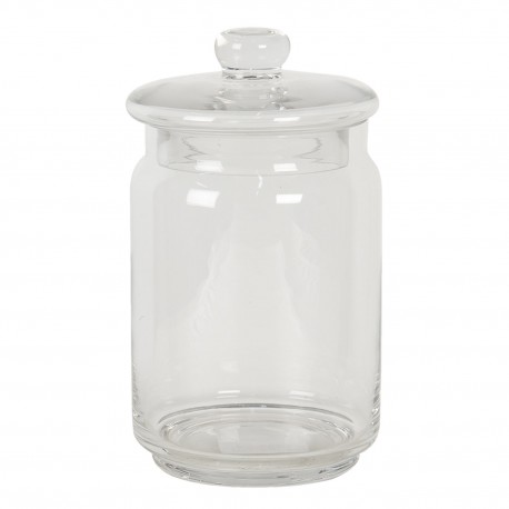 Szklany Pojemnik z Wzorem