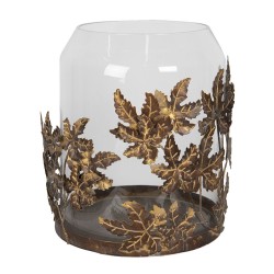 Lampion Ażurowy Stare Złoto C