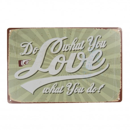 Metalowa Tabliczka Czekolada