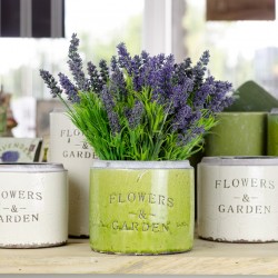 Zielone Osłonki na Donice Flowers Garden A