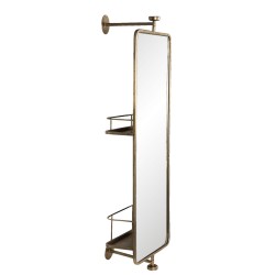 Lustro z Półką Metalowa Rama B