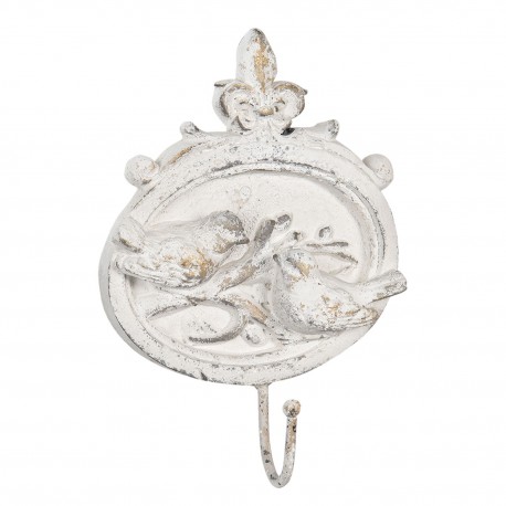 Wieszak w Stylu Prowansalskim z Kurami B