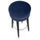 Stołek Barowy w Stylu Glamour Paris Granatowy Mauro Ferretti