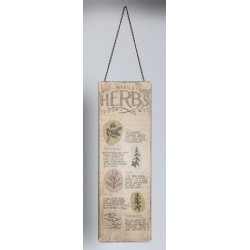 Metalowe Tabliczki Belldeco Zioła 2