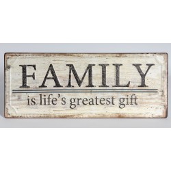 Metalowe Tabliczki Family Belldeco