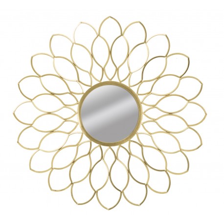 Złote Lustro Glam Margerite Mauro Ferretti