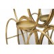 Złoty Świecznik Ścienny z Lusterkami Mauro Ferretti