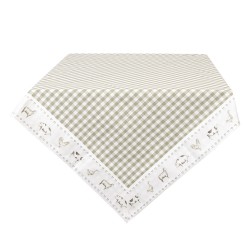 Obrus Prowansalski w Czerwoną Kratę Farma