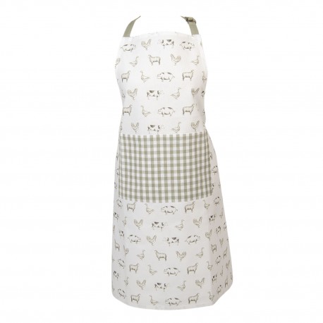 Fartuch Kuchenny w Stylu Prowansalskim Farma A