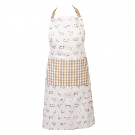 Fartuch Kuchenny w Stylu Prowansalskim Farma C