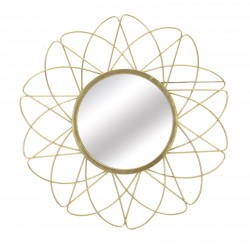 Złote Lustro Glam Isra Mauro Ferretti