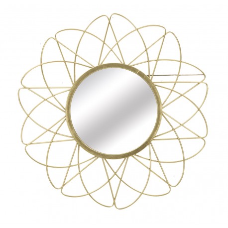 Złote Lustro Glam Isra Mauro Ferretti