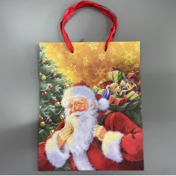 Torebka Świąteczna Na Prezenty z Pierniczkami