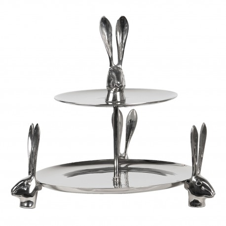 Piętrowa Patera z Flamingami