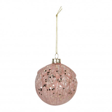 Różowe Bombki Szklane 4szt. C Clayre & Eef