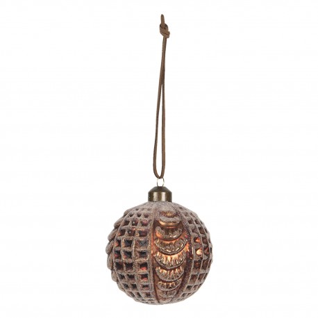 Szklane Bombki Na Rzemyku 4szt. C Clayre & Eef