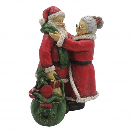 Figurka Świąteczna Mikołaj i Mikołajowa Clayre & Eef