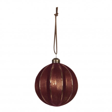 Szklane Bombki Na Rzemyku 4szt. G Clayre & Eef