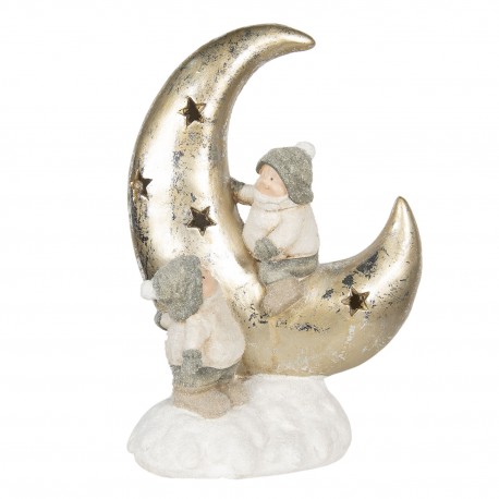 Decoration children on the moon LED Clayre & Eef