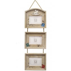 Ramka Drewniana Potrójna Prowansalska