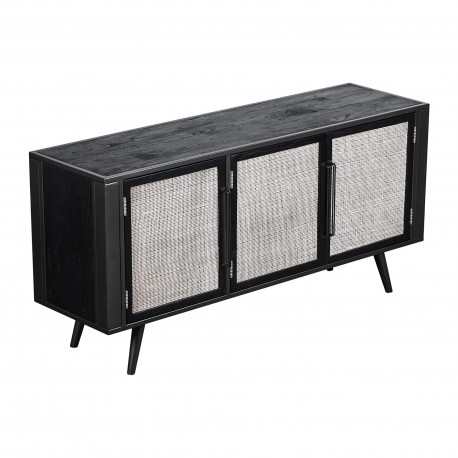 Komoda Pod Telewizor Skandynawska Nordi Black A