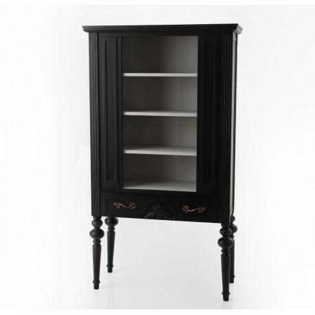 Czarna Konsola w Stylu Prowansalskim Black B