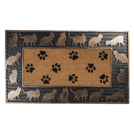 Wycieraczka Welcome z Łapkami