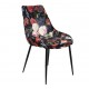 Krzesło w Kwiaty Tapicerowane D