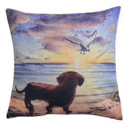 Poduszka Ozdobna z Jamnikiem A