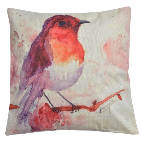 Poduszka Ozdobna z Ptaszkiem A
