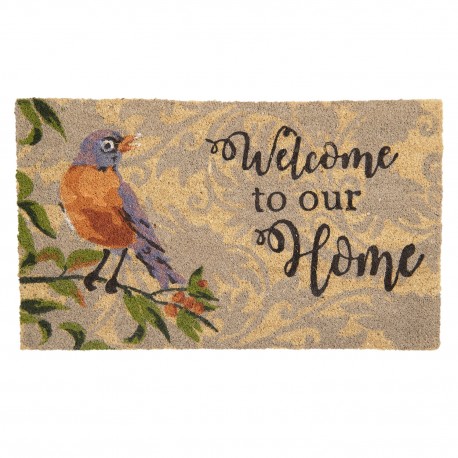 Wycieraczka Kokosowa Kolorowa z Ptaszkami A