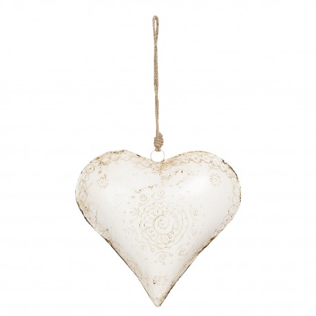 Zawieszka Serce Metalowe Czarne A