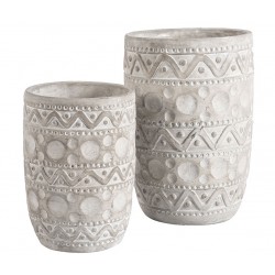 Osłonka Belldeco Grigio Wysoka Wzory B