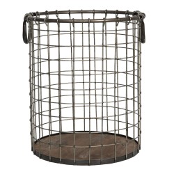 Kosz Metalowy Okrągły A