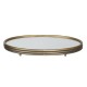 Metalowa Taca z Lustrem