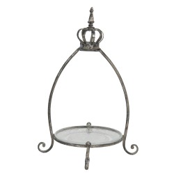 Patera ze Szklanym Talerzem i Koroną B