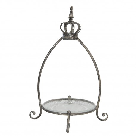 Patera ze Szklanym Talerzem i Koroną B