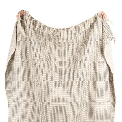 Bawełniany Pled z Frędzlami A Clayre & Eef