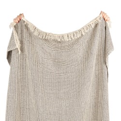 Bawełniany Pled z Frędzlami B Clayre & Eef