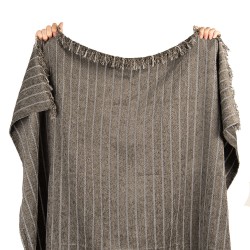 Bawełniany Pled z Frędzlami F Clayre & Eef