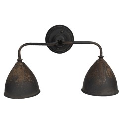 Kinkiet Industrialny Metalowy Kremowy