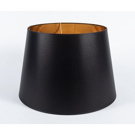 Abażur Belldeco Stożek Szary ze Złotym Środkiem