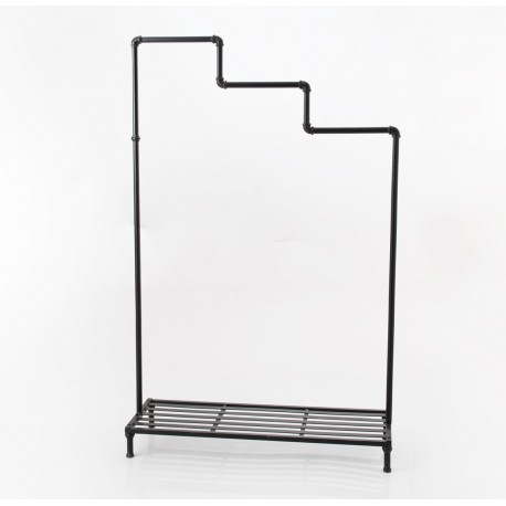 Wieszak Podłogowy w Stylu Industrialnym