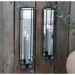 Lampion Latarnia Vintage Chic Zielony