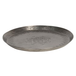 Metalowa Taca z Lustrem