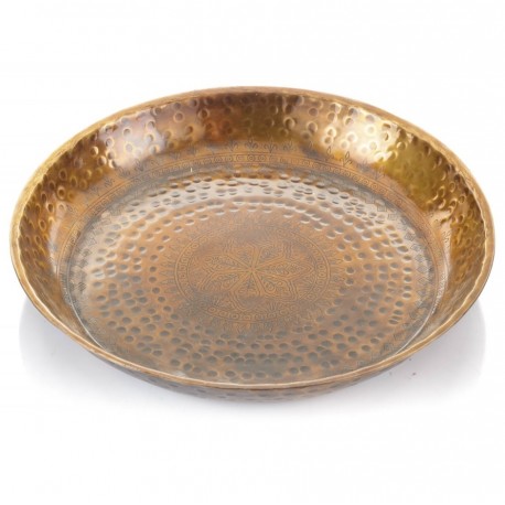 Metalowa Taca Aluro Hedda Indian Ornament