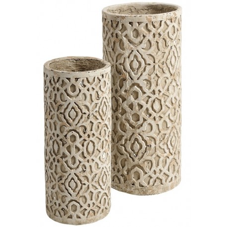 Wysoki Wazon Casa Creme A