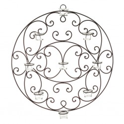 Świecznik Ścienny Aluro Field Złoty A