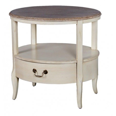 Stolik w Stylu Prowansalskim Owalny Limena